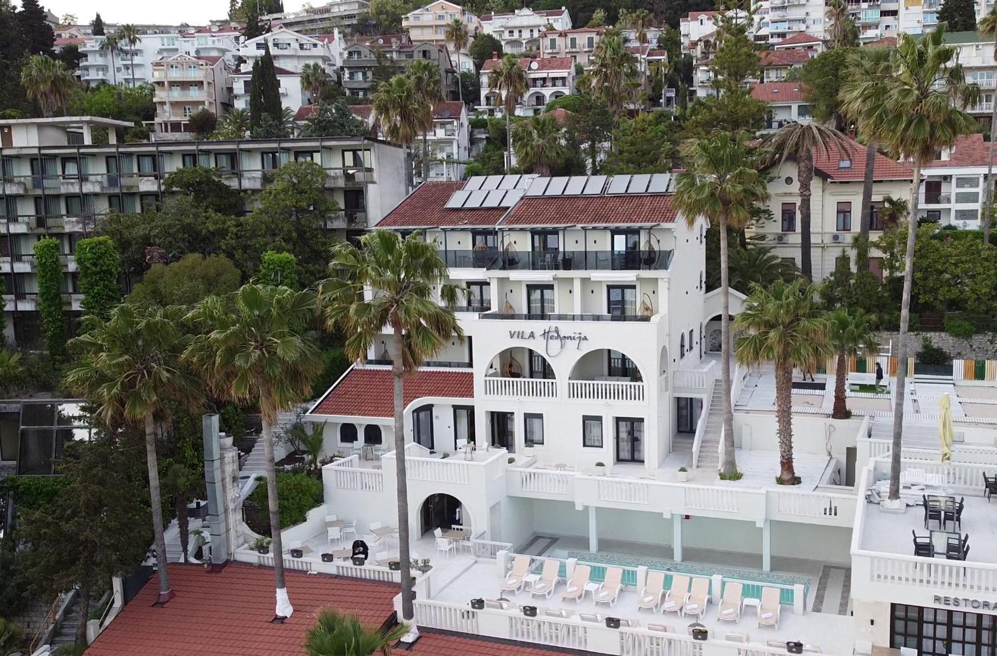 Hotel Vila Hedonija Herceg Novi Dış mekan fotoğraf